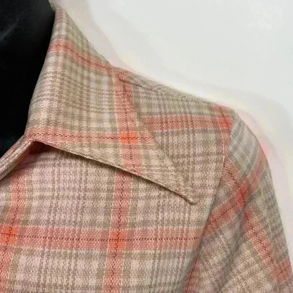 Amazing vintage JCPenney polyester jacket with belt size small vintage size 8 - Picture 2 of 13